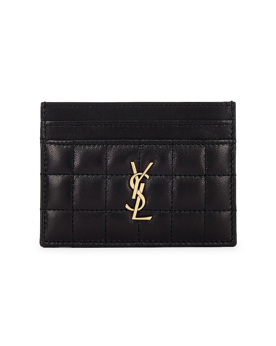

Сумка Saint Laurent Credit Card Case, неро