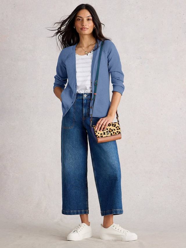 

Кардиган Naria с V-образным вырезом White Stuff, Mid Blue