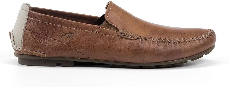 Туфли Fluchos F1173 Dorian Herren-Loafer, Brown Cuero