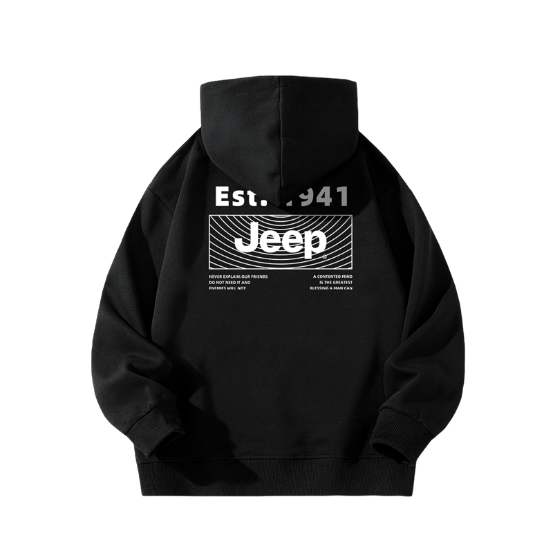 Свитшот школьный Jeep, цвет хиттер грей — фото 3