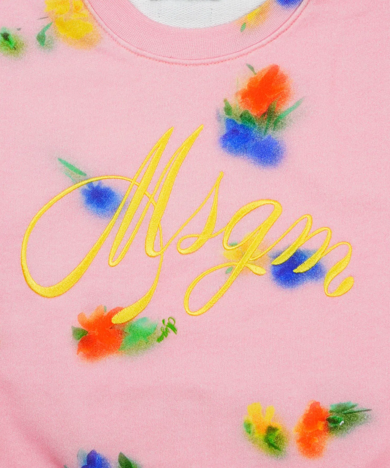 Детская толстовка MSGM с цветочным рисунком — фото 3