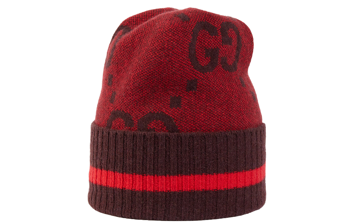 

GUCCI Кашемировая шапка, Red/Brown
