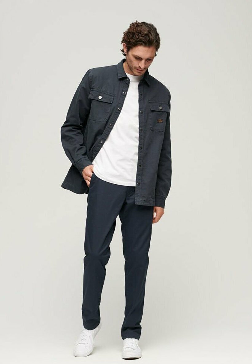 

Летняя куртка WORKWEAR Superdry, синий