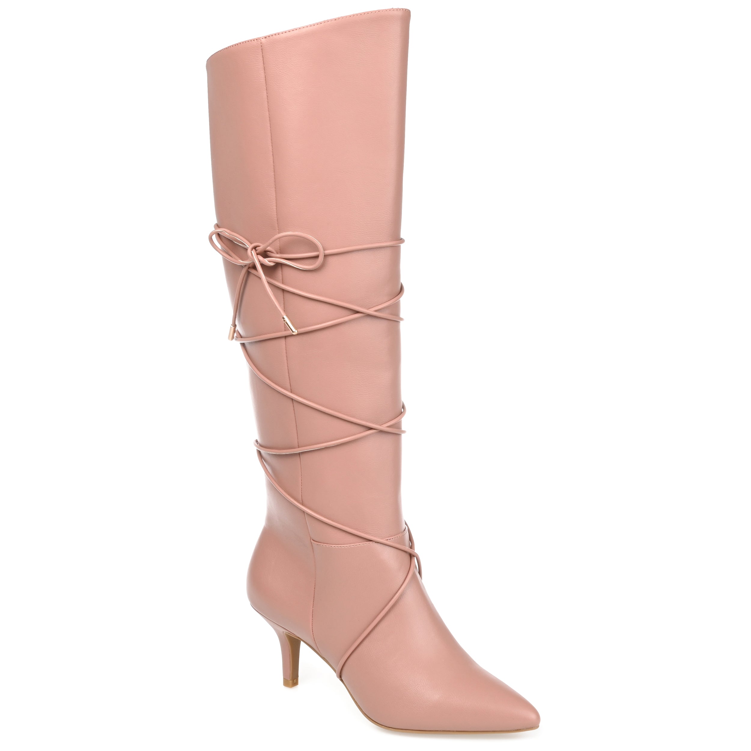 Женские сапоги Journee Collection Tru Comfort Foam Extra Wide Calf Kaavia, розовый