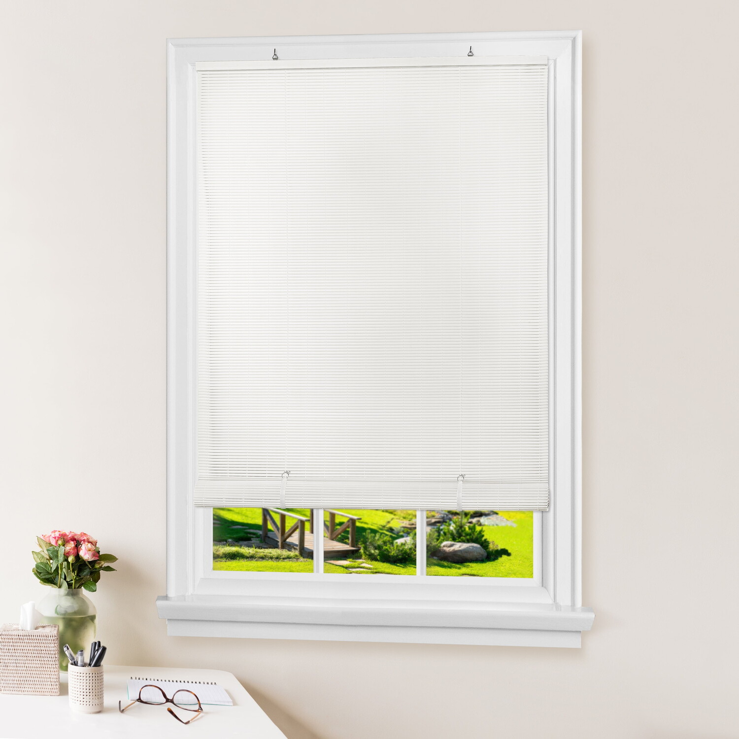 

Шторы рулонные Simple Elegance Ben&Jonah Cordless Eclipse Collection, белый