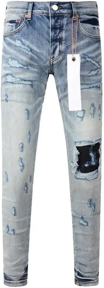 Джинсы с потертостями, Men's High Street, 9038