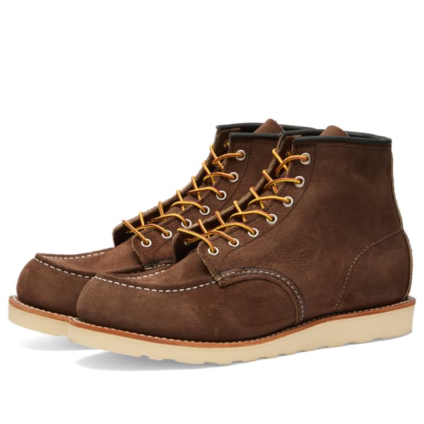 Классические ботинки с мокасиновым носком высотой 6 дюймов Red Wing, Chocolate Muleskinner — фото 2