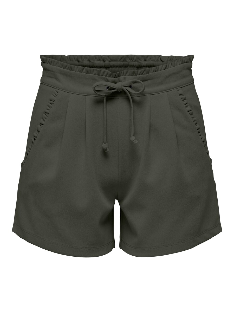 

Обычные брюки со складками спереди JDY JDYNEW CATIA, темно-зеленый