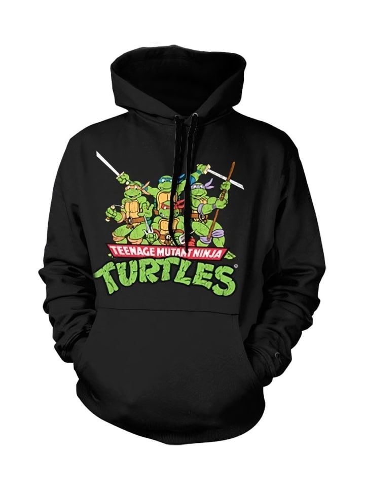 

Толстовка Teenage Mutant Ninja Turtles, черный