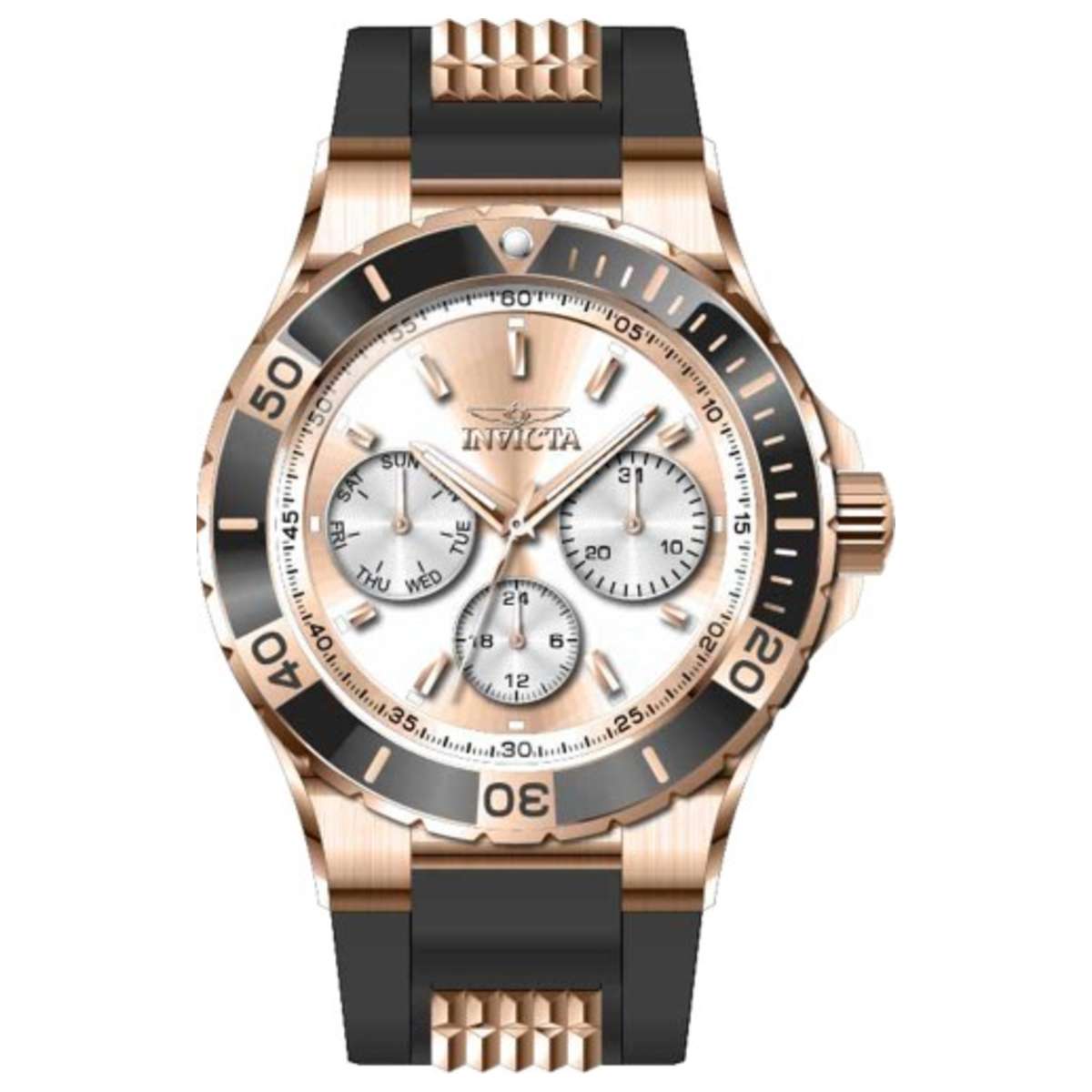 

Женские кварцевые часы Invicta Aviator 38 мм, черный