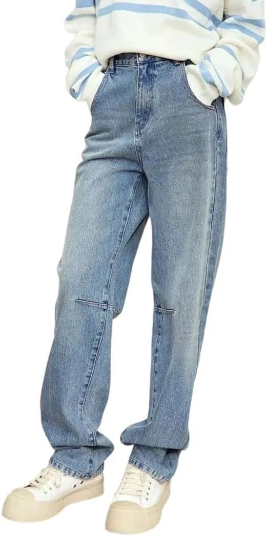 Джинсы свободные, Vintage, Denim Blue