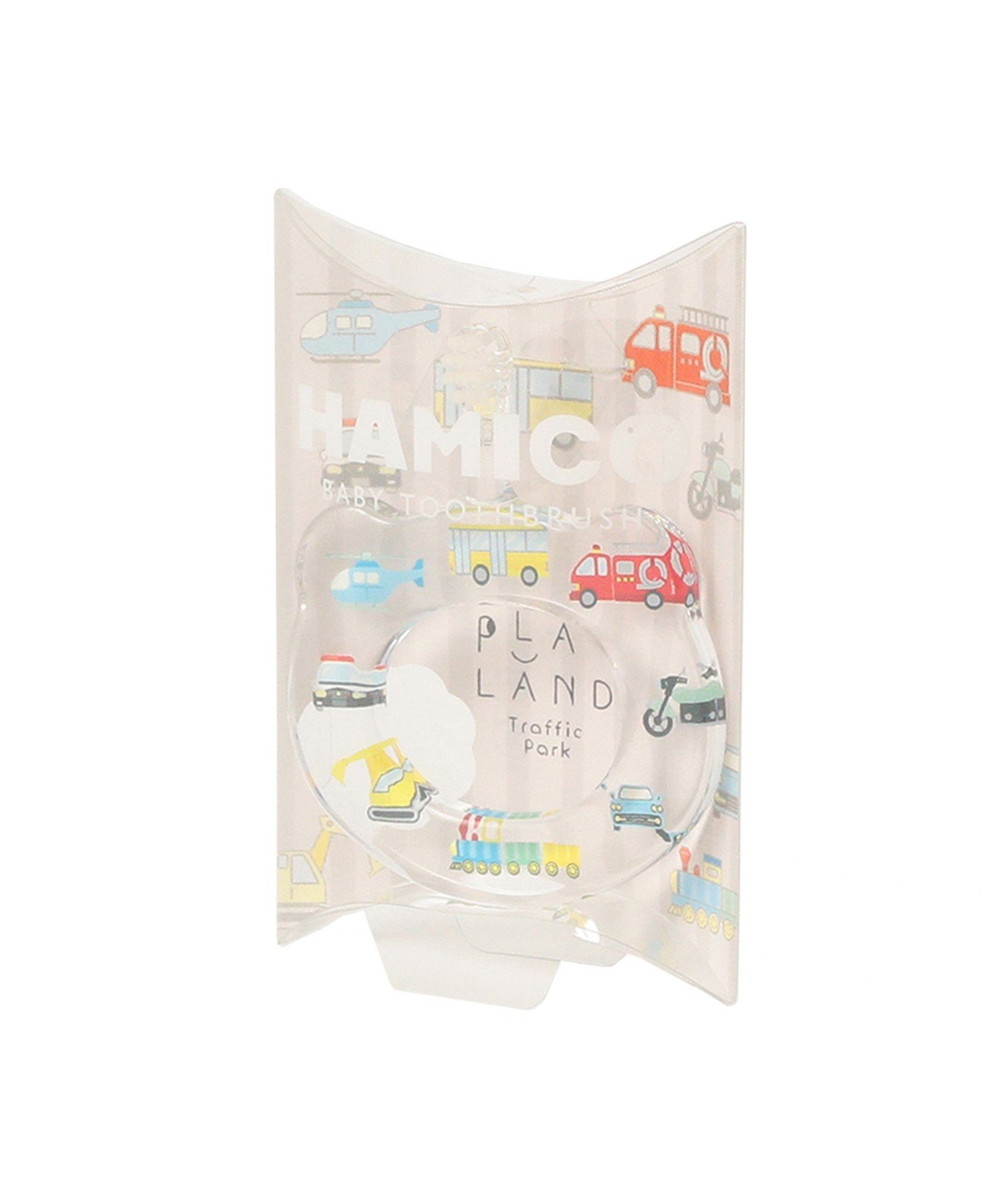 HAMICO / PLAY LAND детская зубная щетка 18 (5 месяцев–3 года) 26SS Kodomo Beams, Traffic Park — фото 4