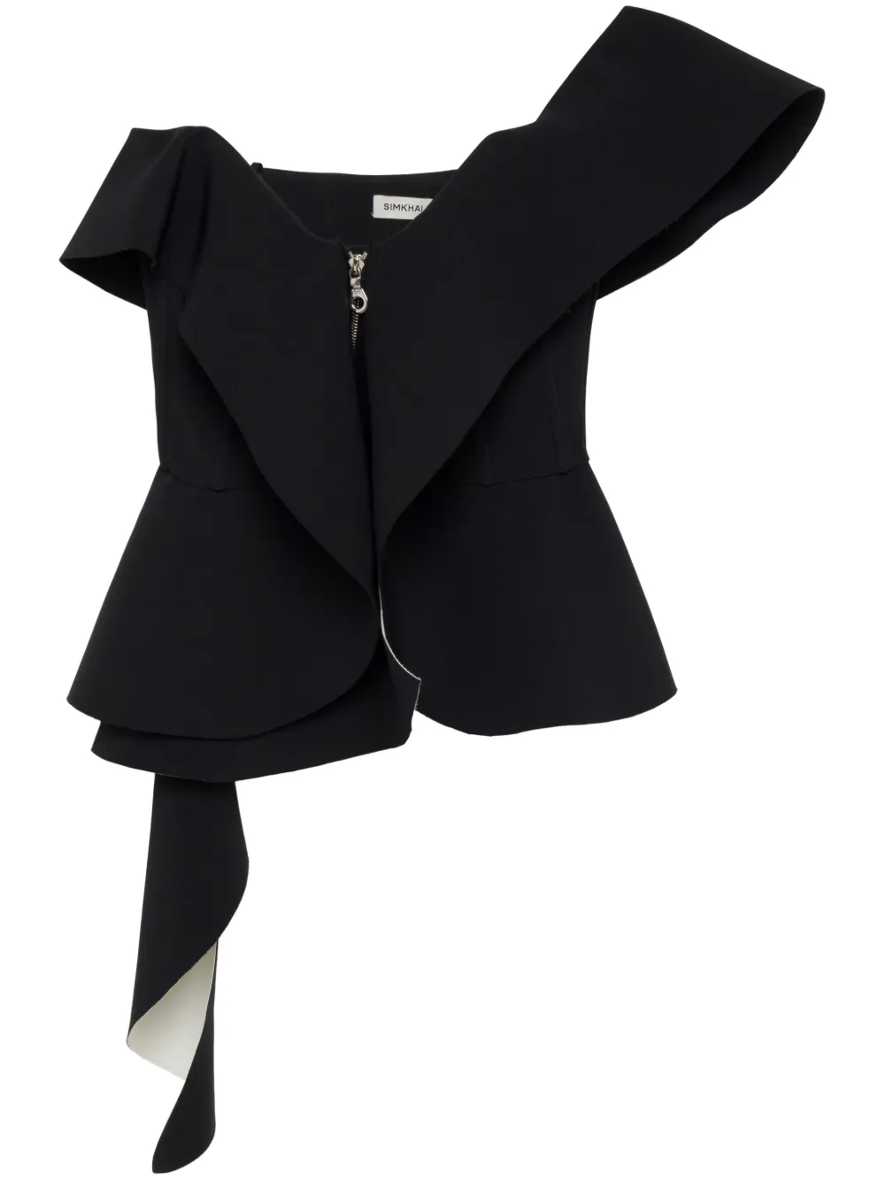 

Топ Desiree с драпировкой Simkhai, черный