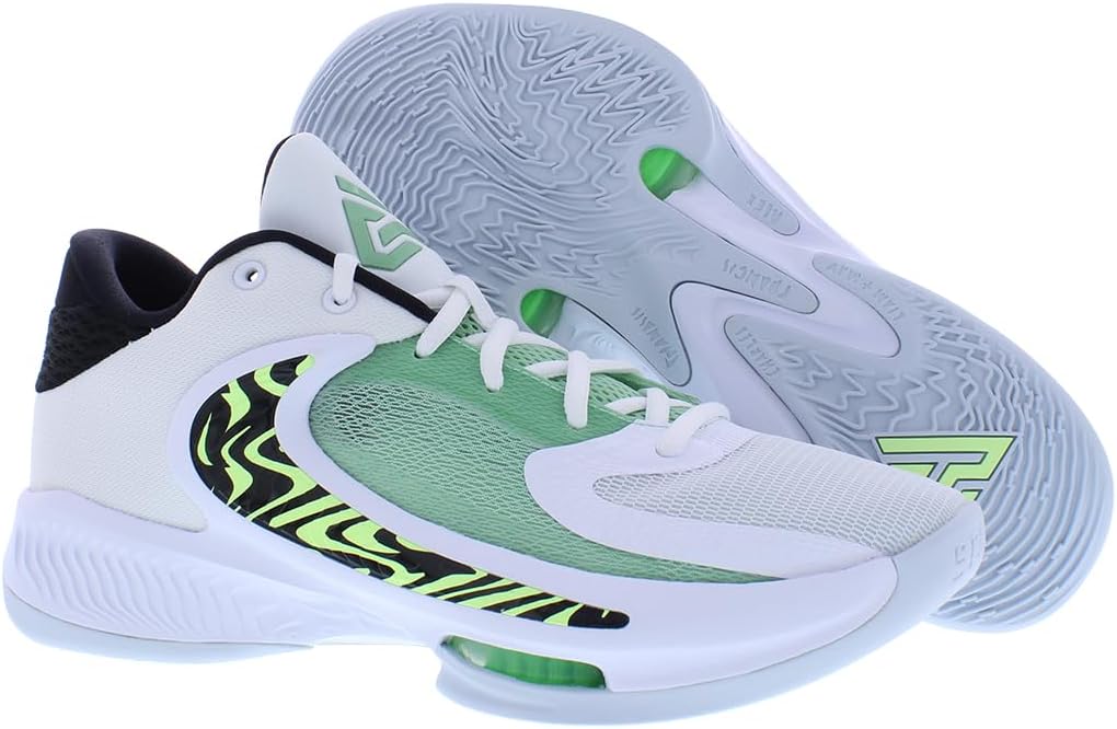Nike Unisex-Adult Модель: Dm0825-101, White/Black-Barely Volt — фото 3
