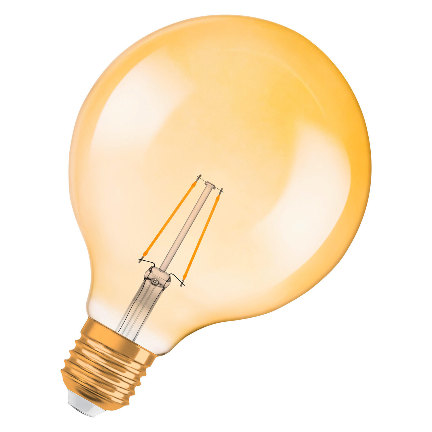 

Светодиодная лампочка Osram, 12,4x16,8 см, золотой