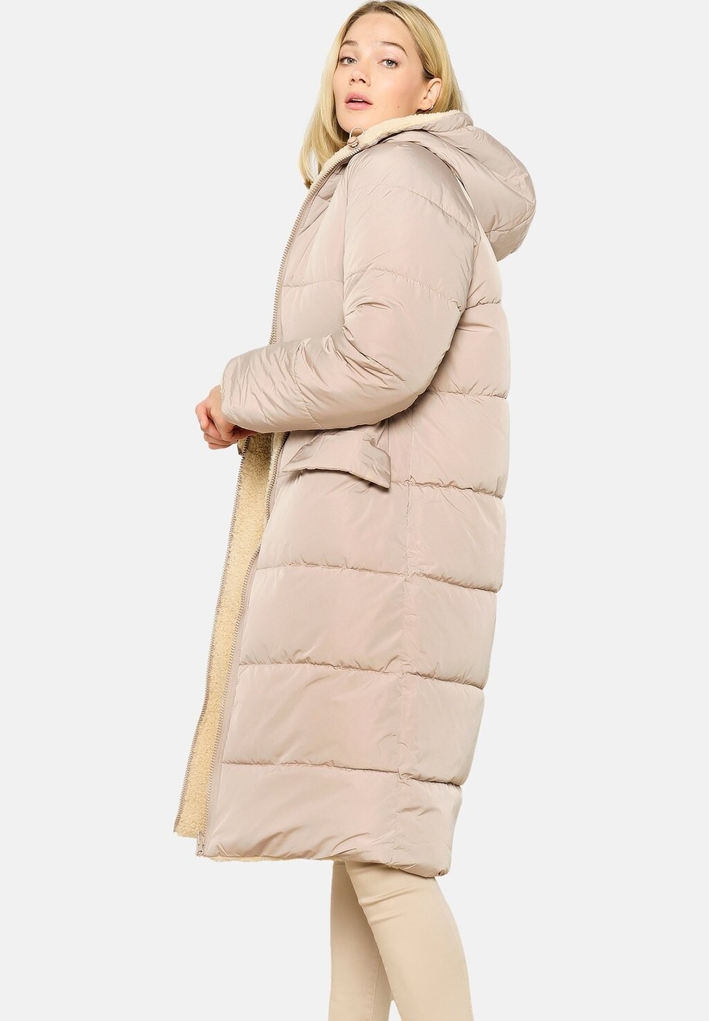 

Зимнее пальто REVERSIBLE LolaLiza, серо-коричневый