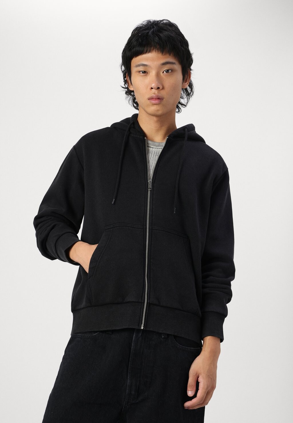 

Толстовка на молнии JORAMOR OVERSIZED HOOD UNISEX Jack & Jones, черный