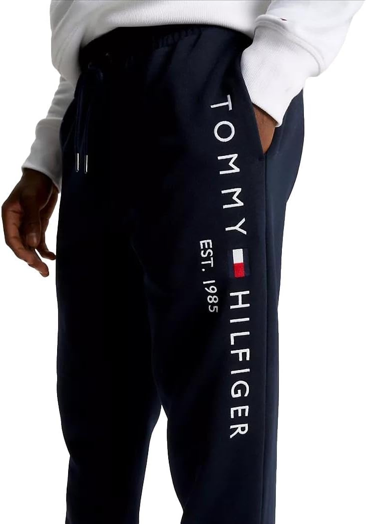Мужские спортивные брюки с логотипом и карманами TOMMY HILFIGER, размер M, цвет P Navy, French Navy — фото 3