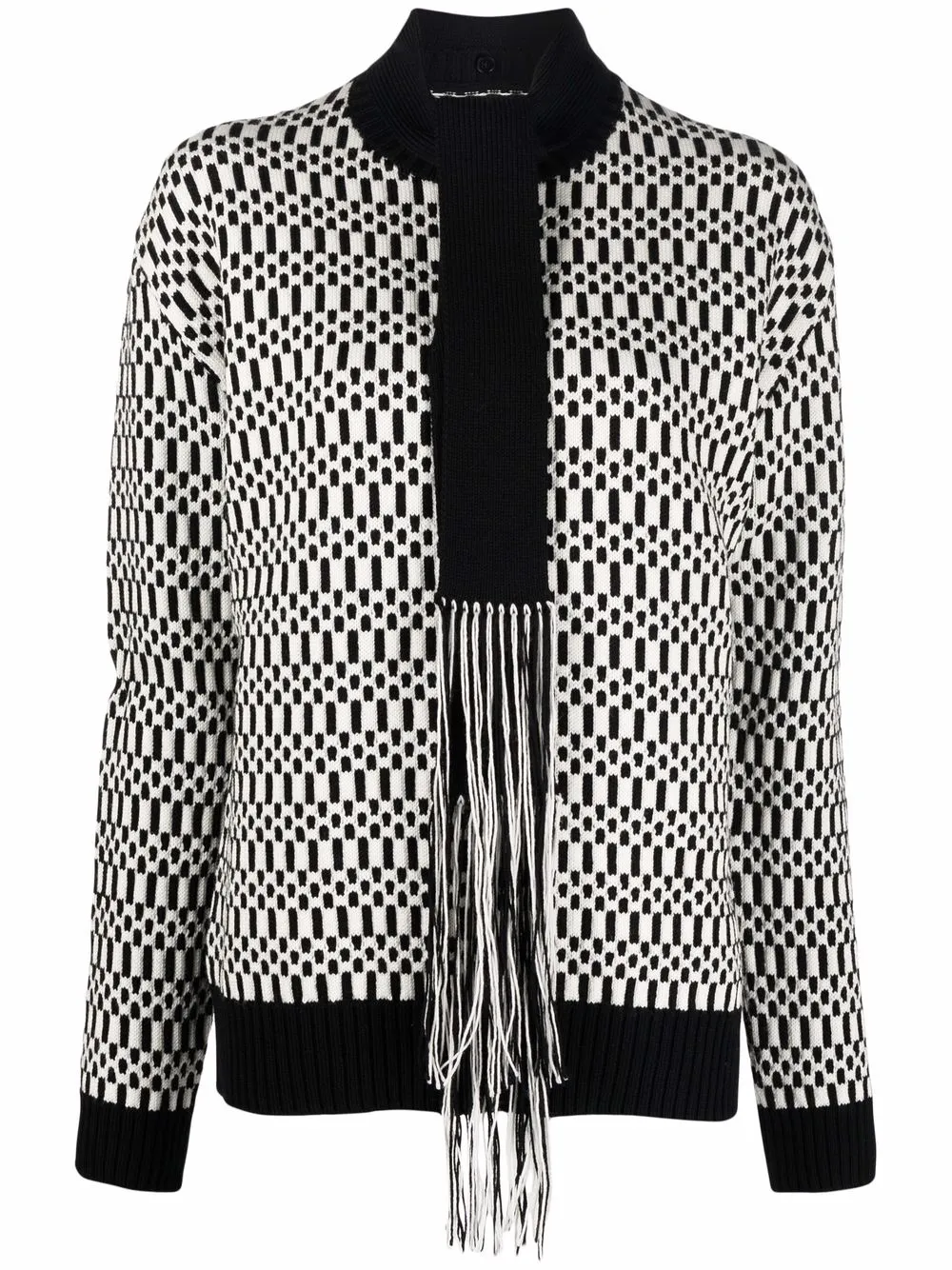 

Джемпер с узором JIL SANDER, белый