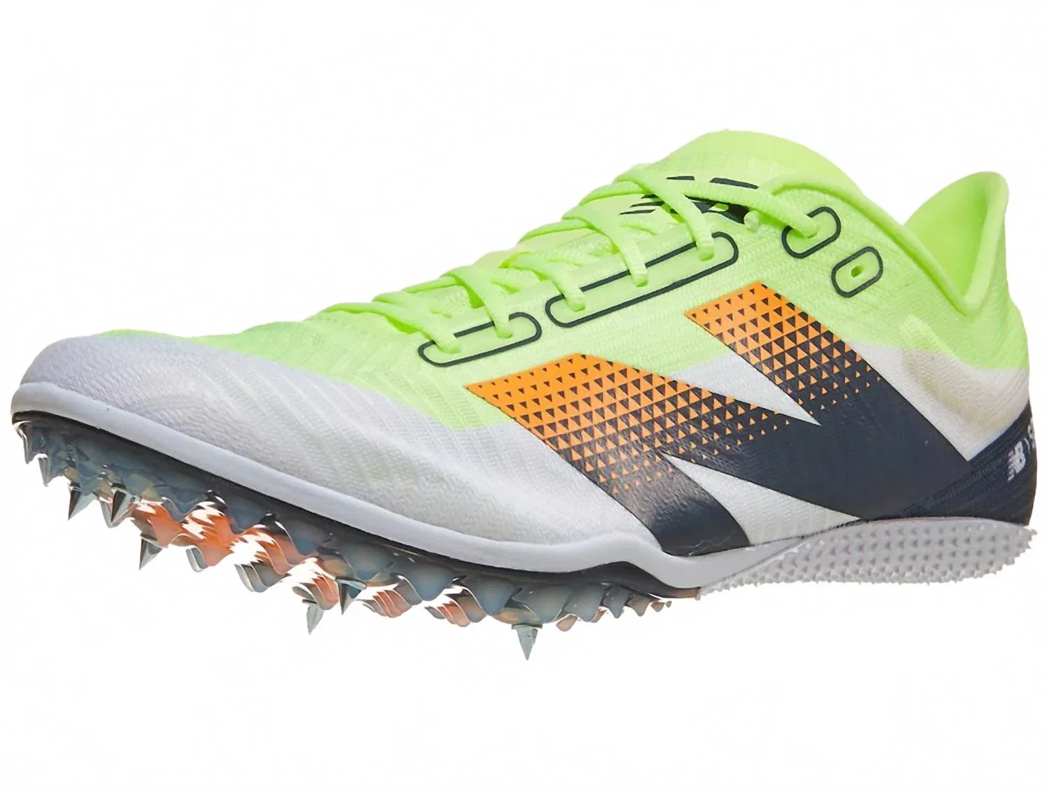 New Balance Мужские кроссовки Fuelcell SD100 V5 Track Shoes зелено-серого цвета