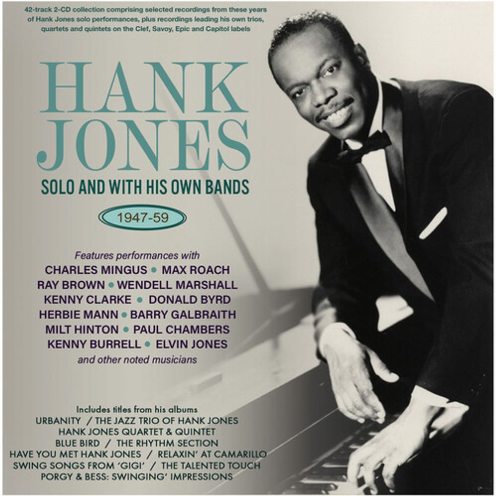 

Диск CD Solo & With His Own Bands 1947-59 - Hank Jones