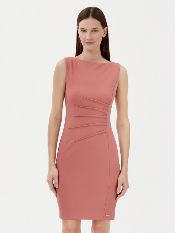 

Коктейльное платье облегающего кроя K20K208433 Calvin Klein, розовый