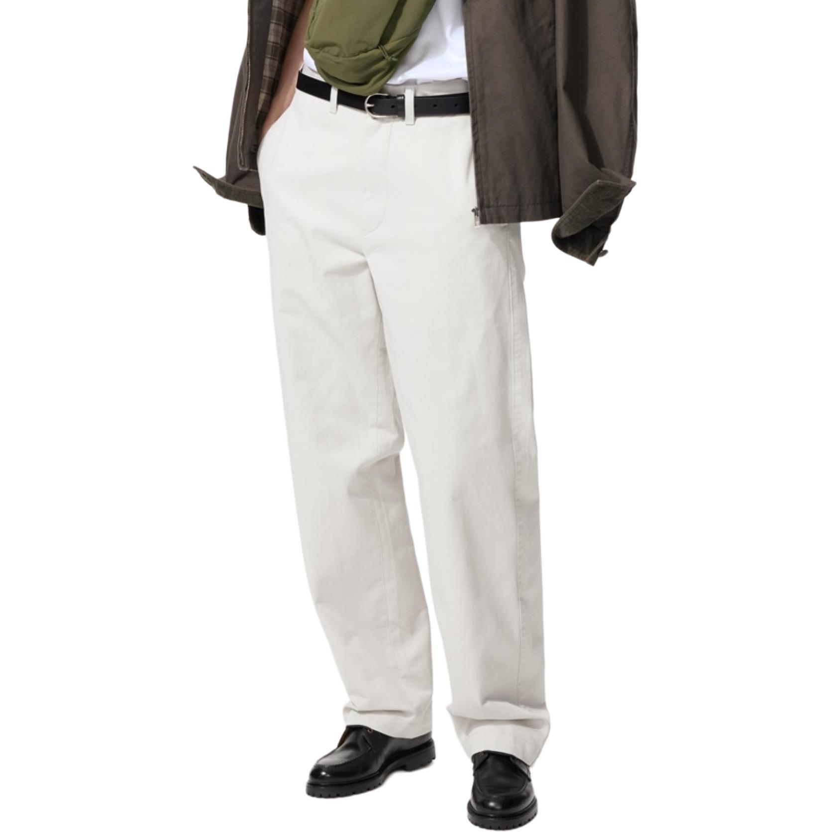 Повседневные брюки Unisex Light Beige UNIQLO, светло-бежевый — фото 3