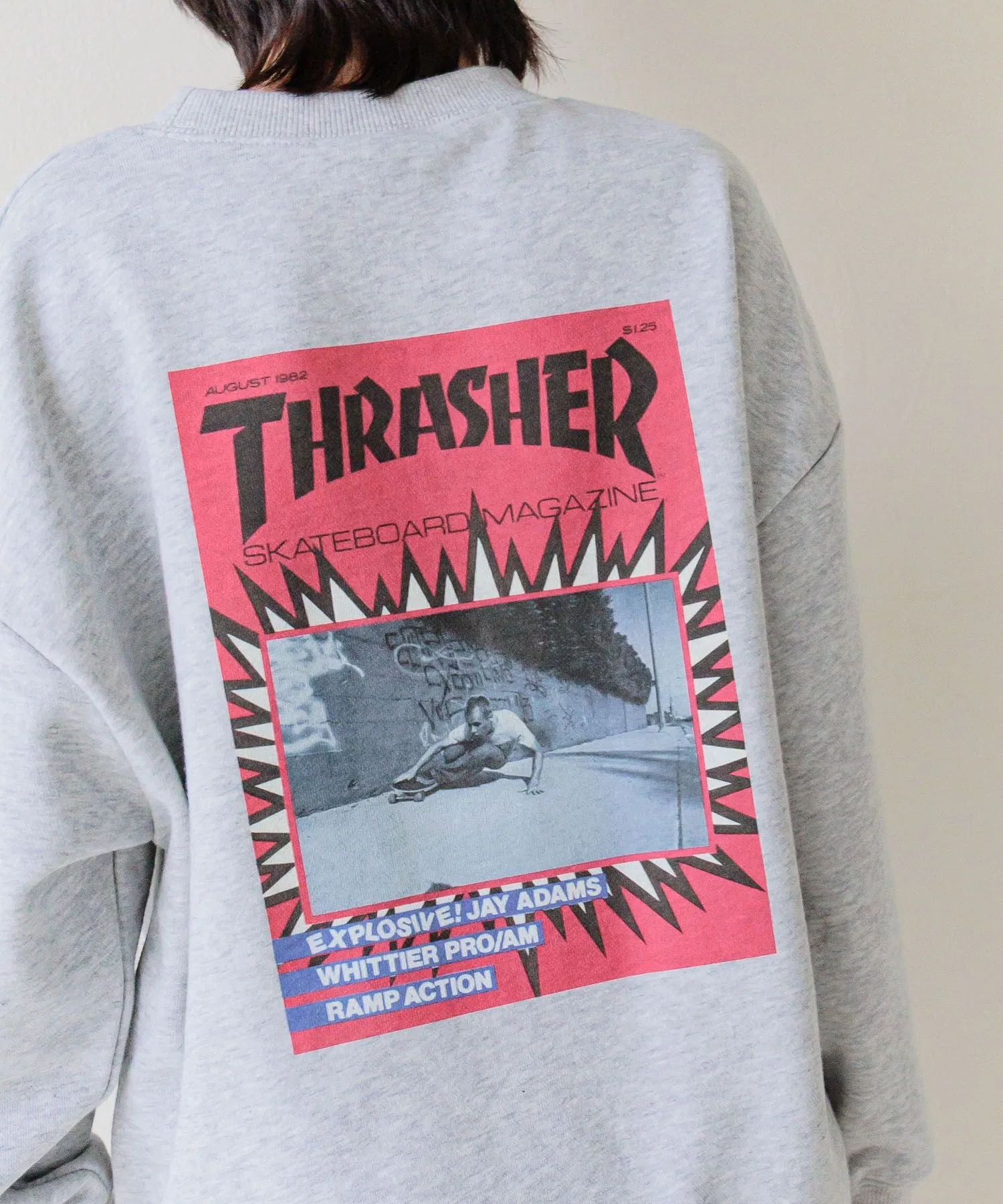 Эксклюзивная толстовка с принтом в виде постера 【THRASHER】 (детская)