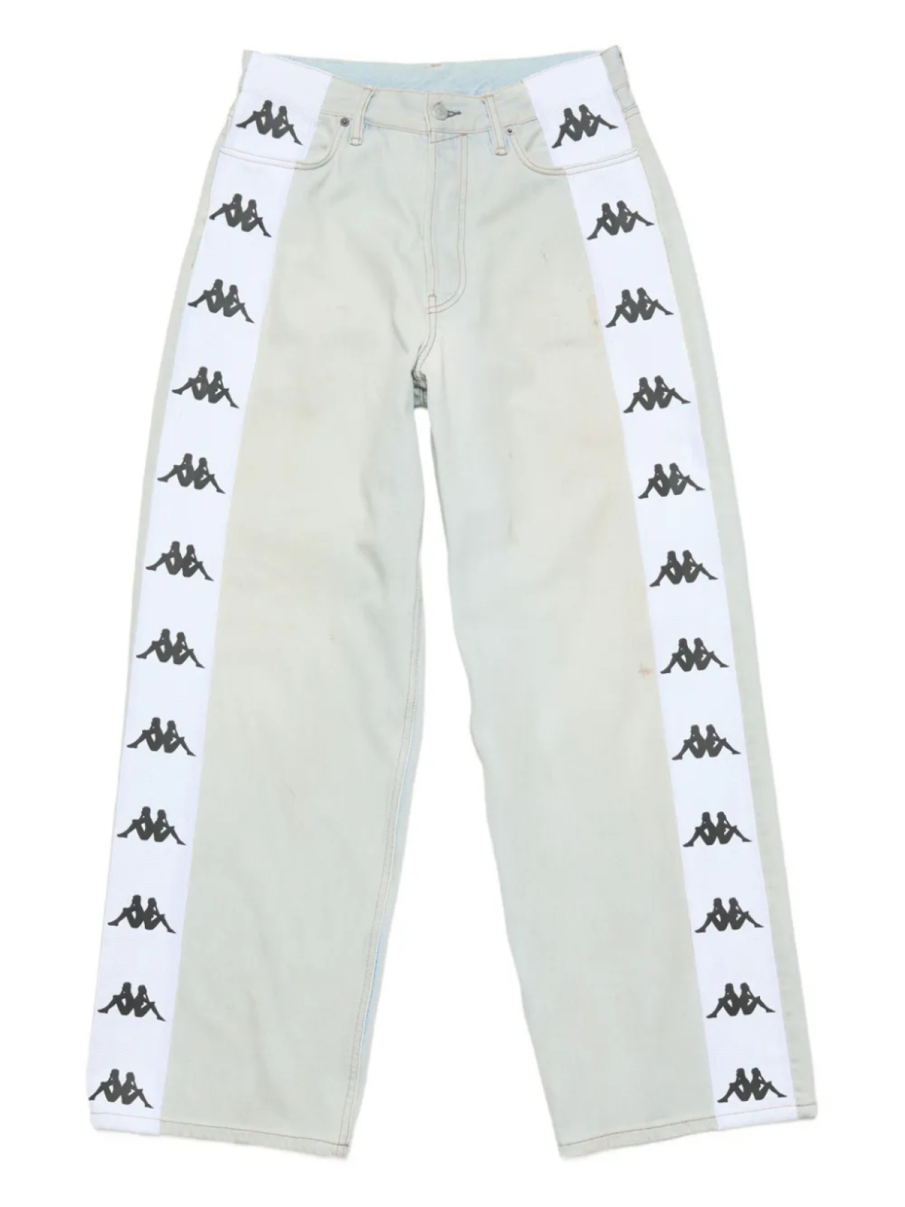 

Джинсы прямого кроя X Kappa Acne Studios, синий
