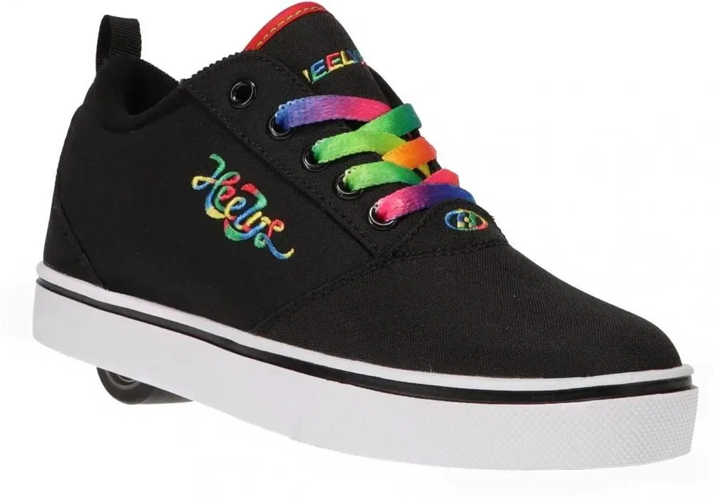 Сникерсы низкие с колесиками Heelys, черный — фото 2