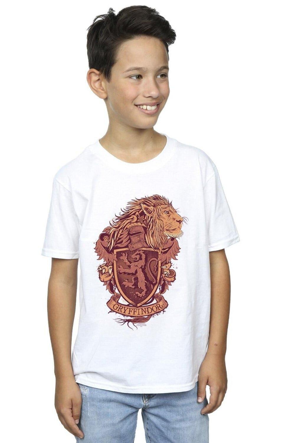 

Футболка с гербом Гриффиндора Harry Potter, белый