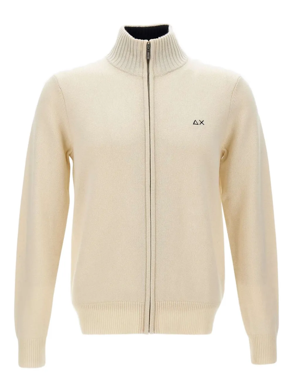 

Кардиган на молнии с высоким воротником Sun68, нейтральный