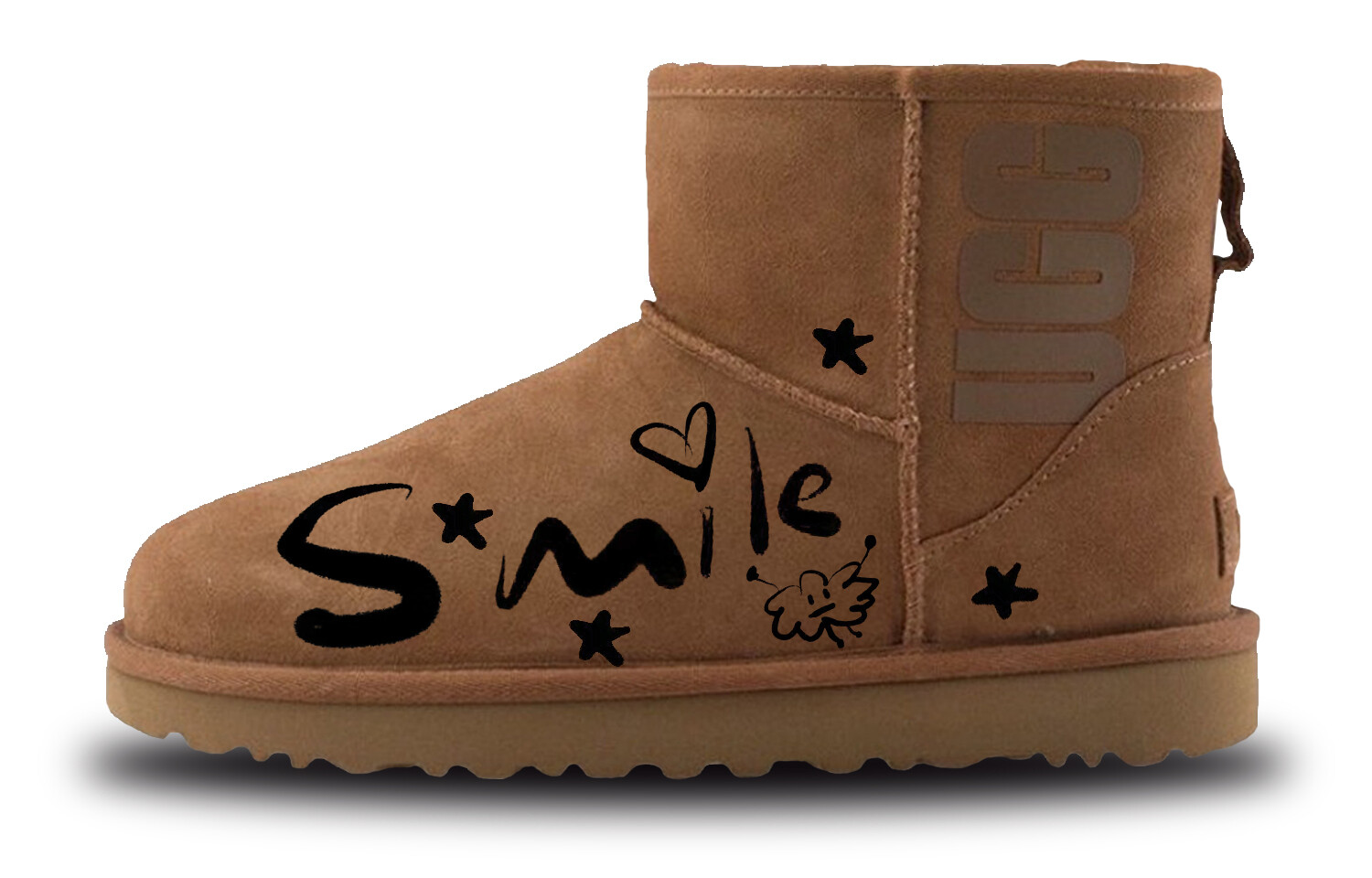 

Ботинки UGG CLASSIC MINI Snow Boots Women's Black