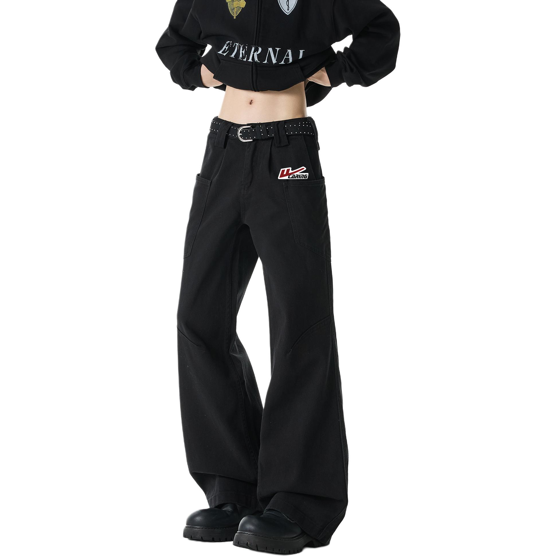 

Джинсы Unisex Moderate Straight Fit WARRIOR, черный (diy badge)