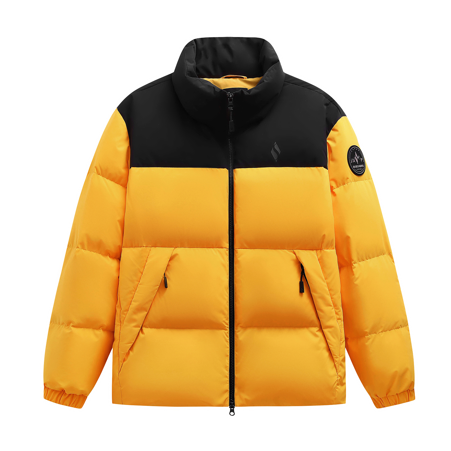 

Skechers Пуховая куртка-пальто серии Yazhuan, унисекс, кадмиево-желтый цвет