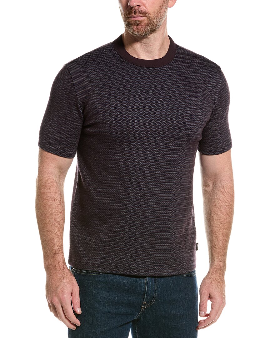 

Текстурированная футболка PS by Paul Smith, фиолетовый