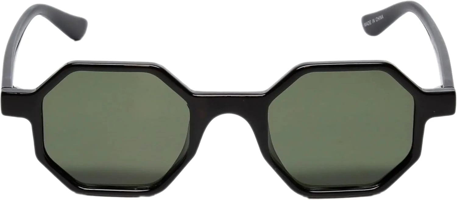 

Солнцезащитные очки Calabria R786P с шестиугольными поляризованными линзами, модные, ретро, ​​стильные, для яхтинга, классические, для фестивалей, Gloss Black