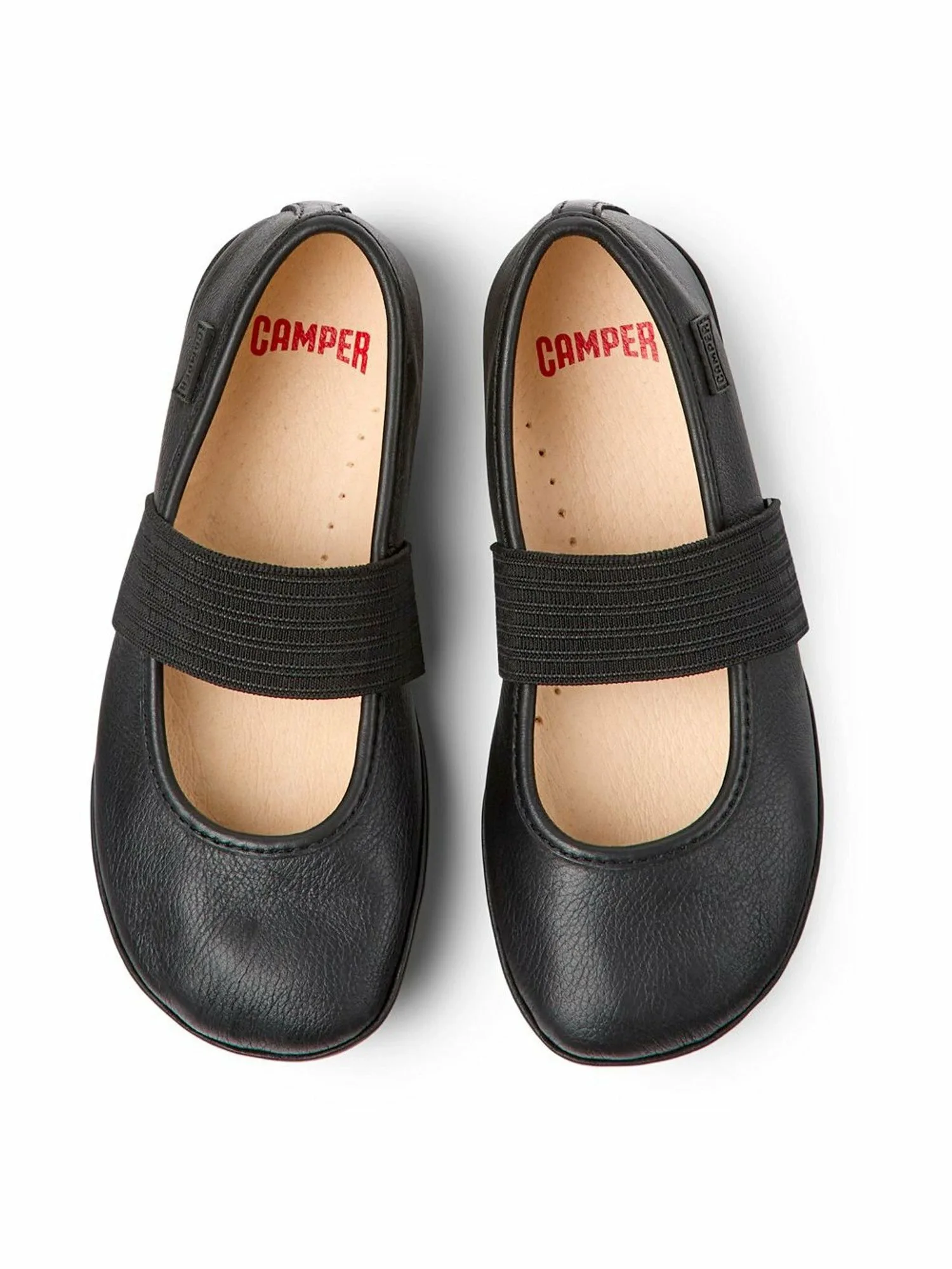 Балетки Детская RIGHT KIDS / на плоской подошве Camper, black — фото 4