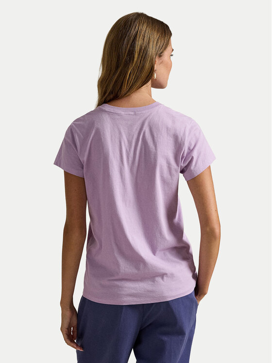 Футболка classic fit 211B14605015 Polo Ralph Lauren, синий — фото 3