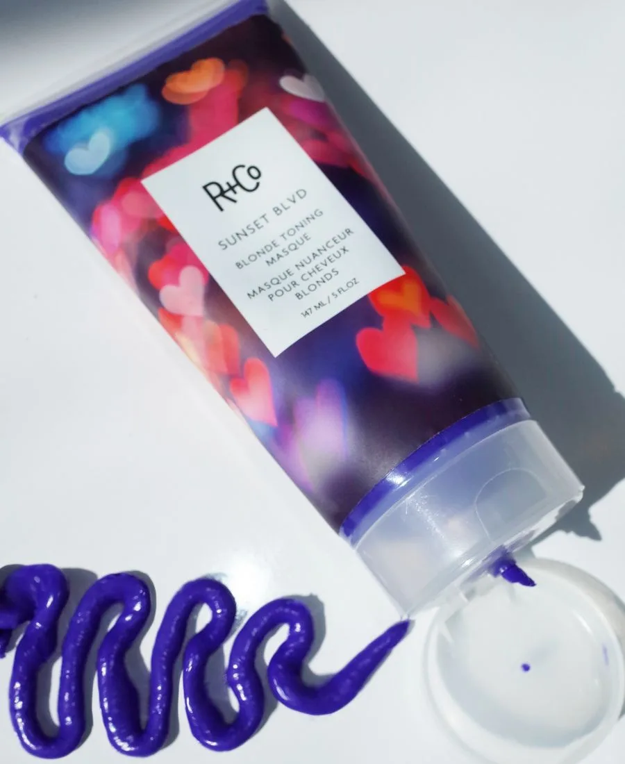 R+Co Тонирующая маска для волос Sunset Blvd Blonde Toning Masque, 140 мл — фото 2