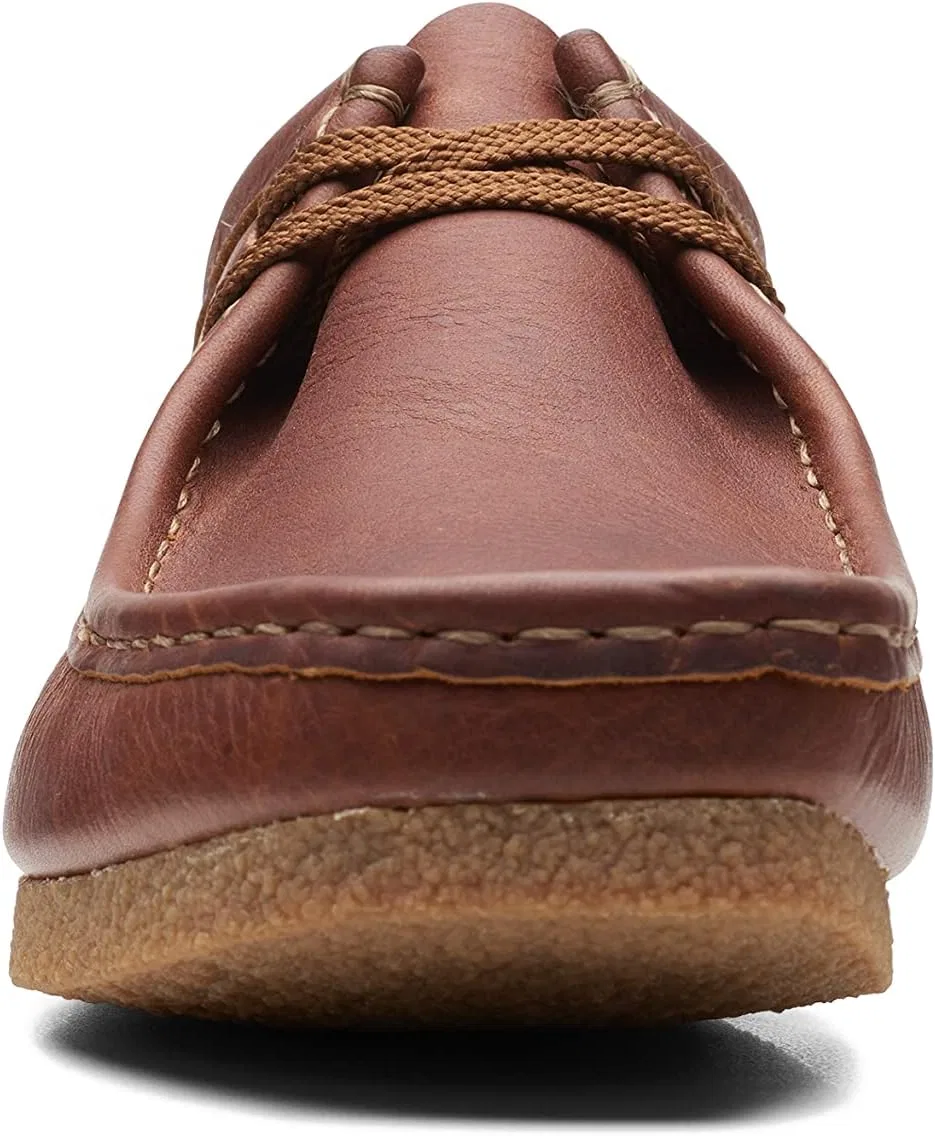 Мужские туфли Clarks Shacre II Run Oxford, Tan Tumbled — фото 2