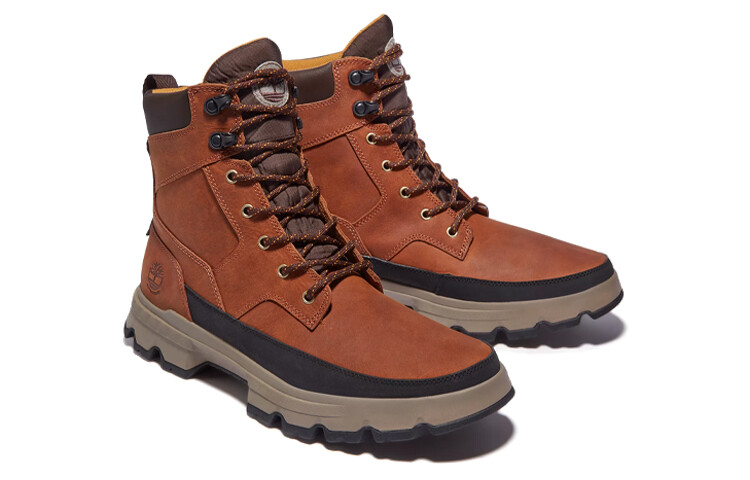 Мужские ботинки Timberland Originals треккинговые, черный/коричневый — фото 3