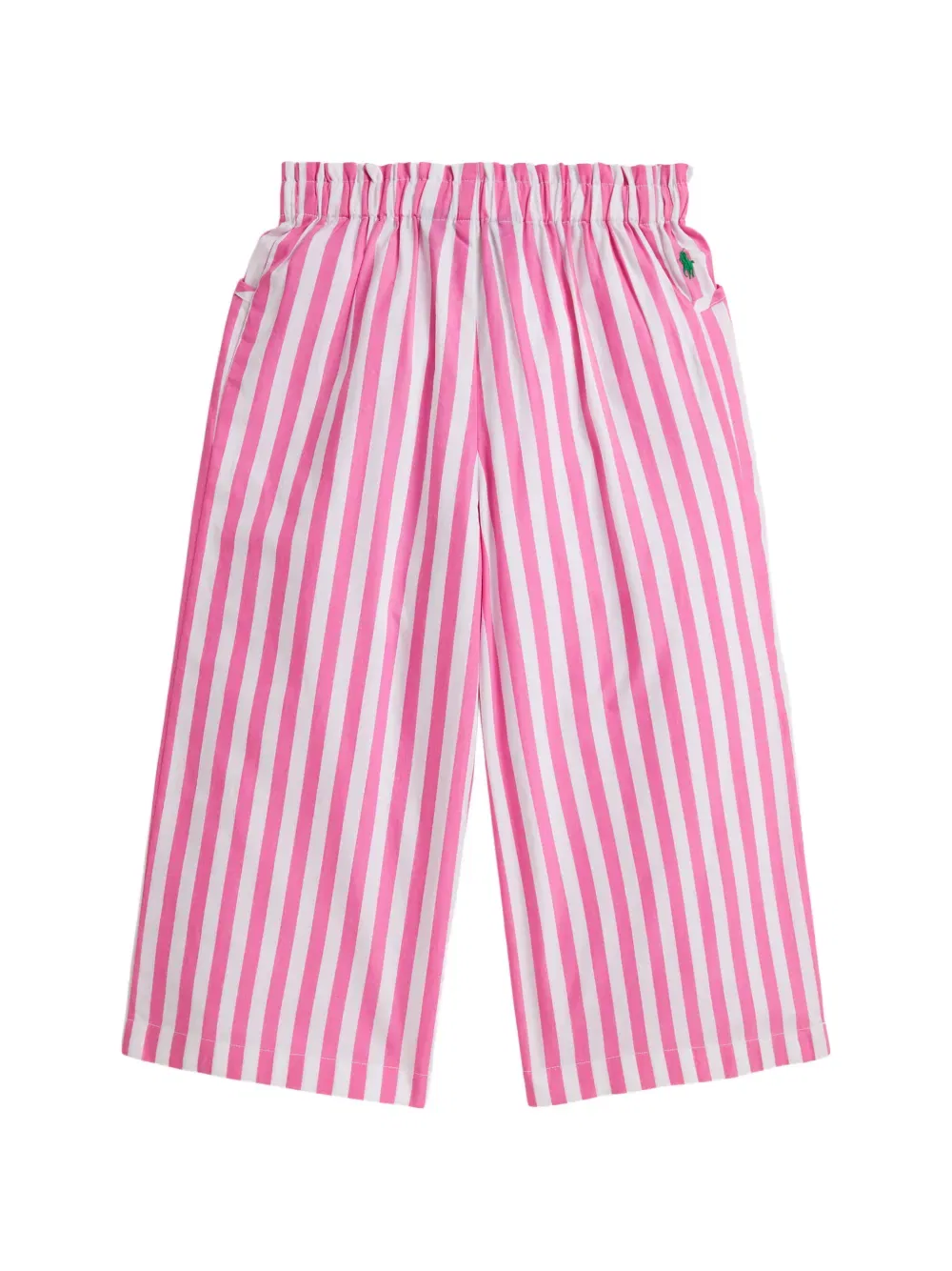 Полосатые брюки на резинке Polo Ralph Lauren Kids, розовый
