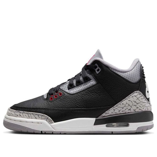 

Кроссовки 3 og 'black cement' 2024 Air Jordan, черный