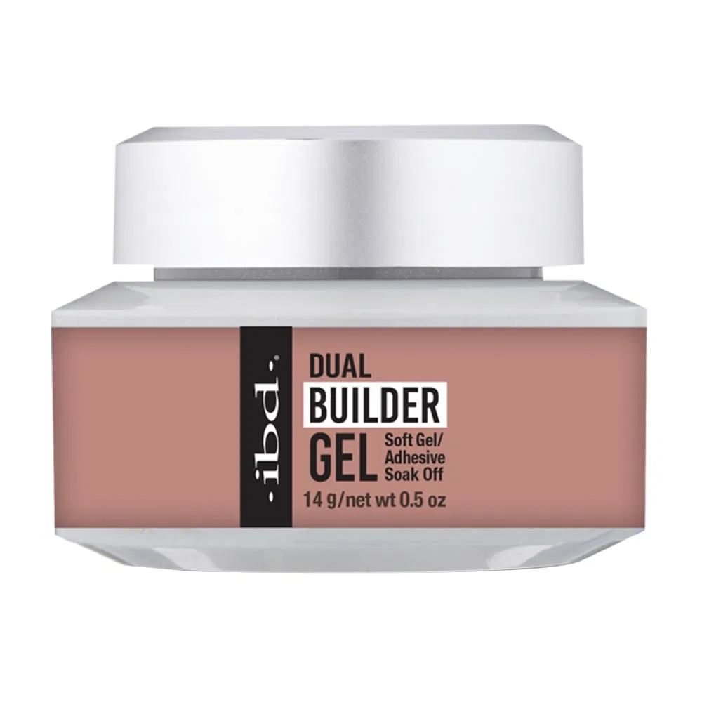 Двойной гель-строитель IBD Dual Builder Gel 14 г, теплый нюд Ibd, Warm Nude