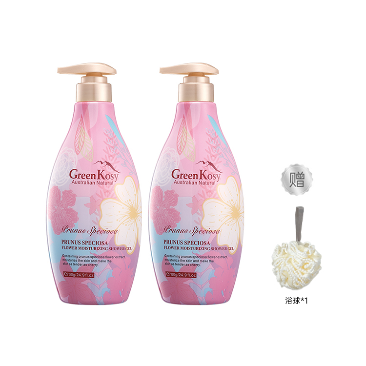 

Нероли чайное дерево гель для душа ароматический очищающий увлажняющий пот-пури 700г*2 GreenKosy