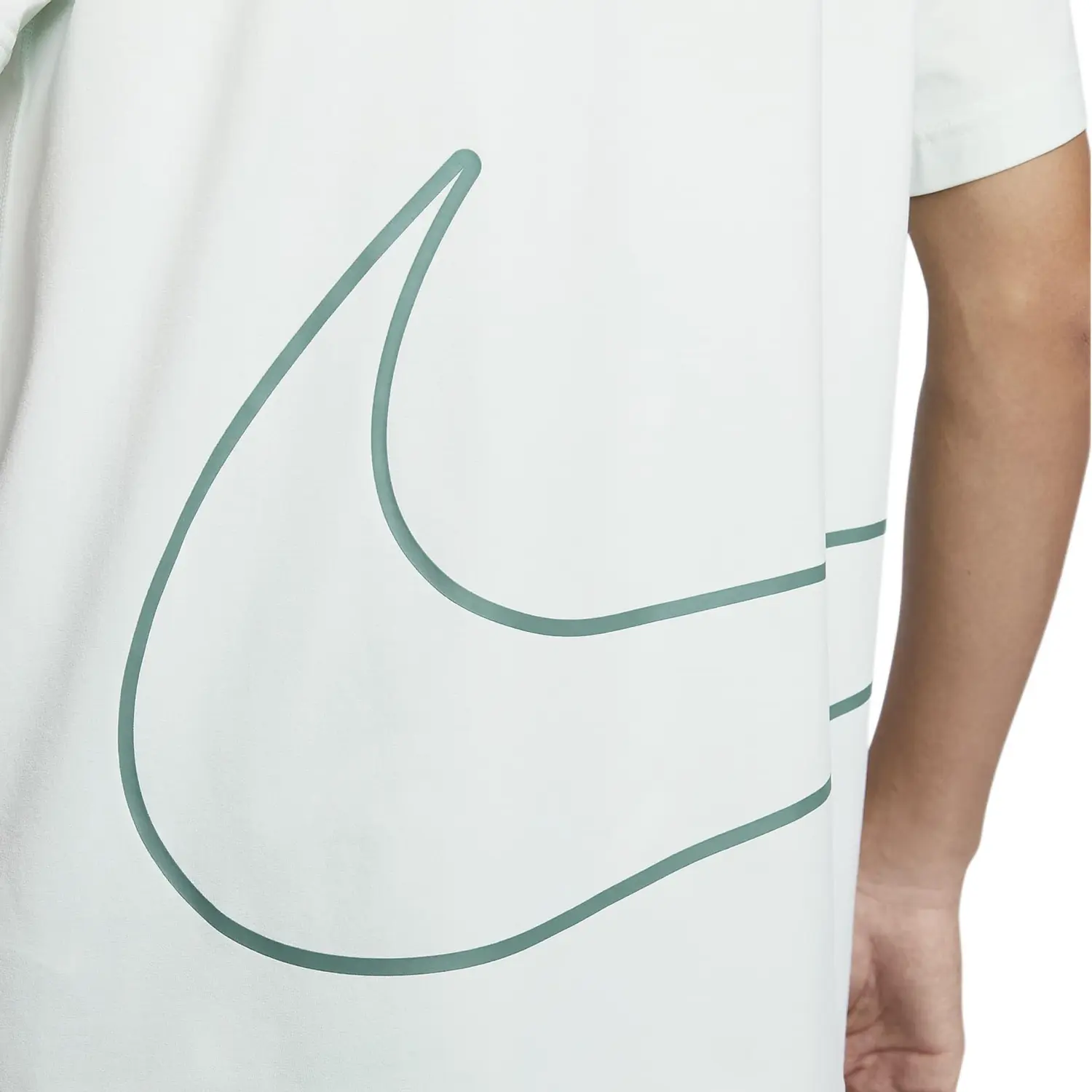 Футболка Dri Fit мужская Bicoastal Nike, Зеленый/Bicoastal — фото 4