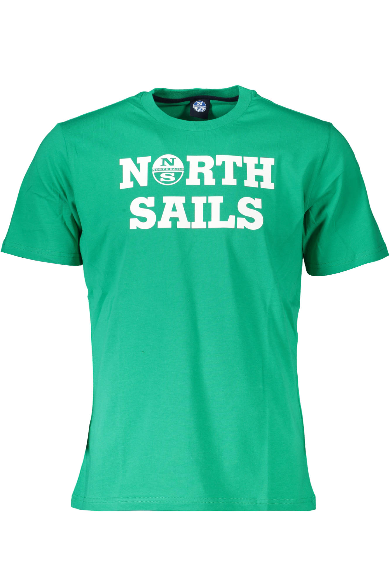 

Футболка мужская North Sails хлопковая с надписью, зеленый