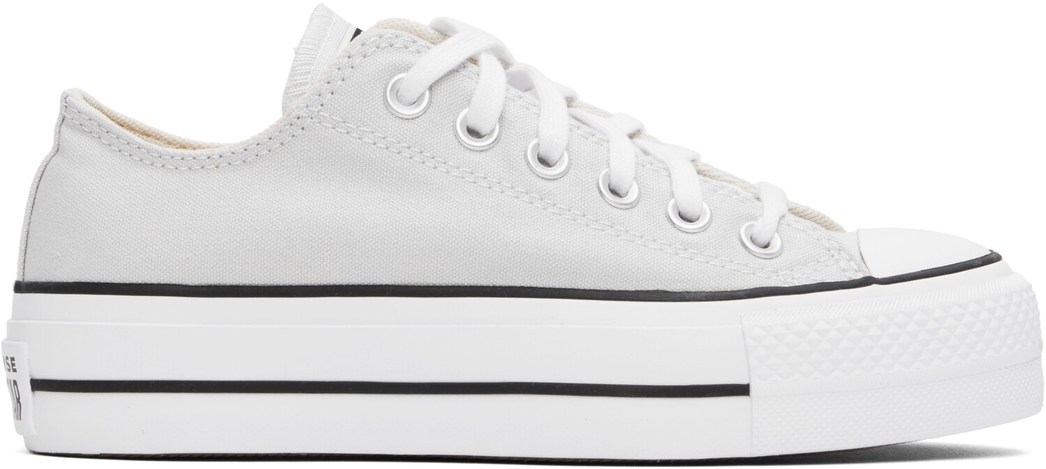 Серые кроссовки Chuck Taylor All Star Lift Platform Low Top Converse
