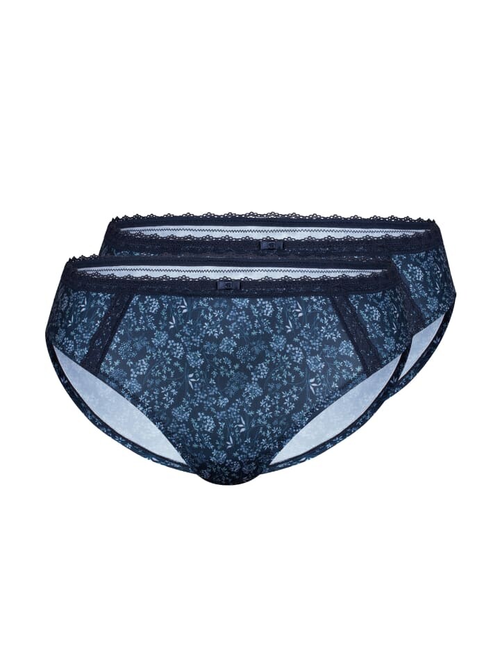 

Трусы Sassa Slip 2er Pack, цвет night blue